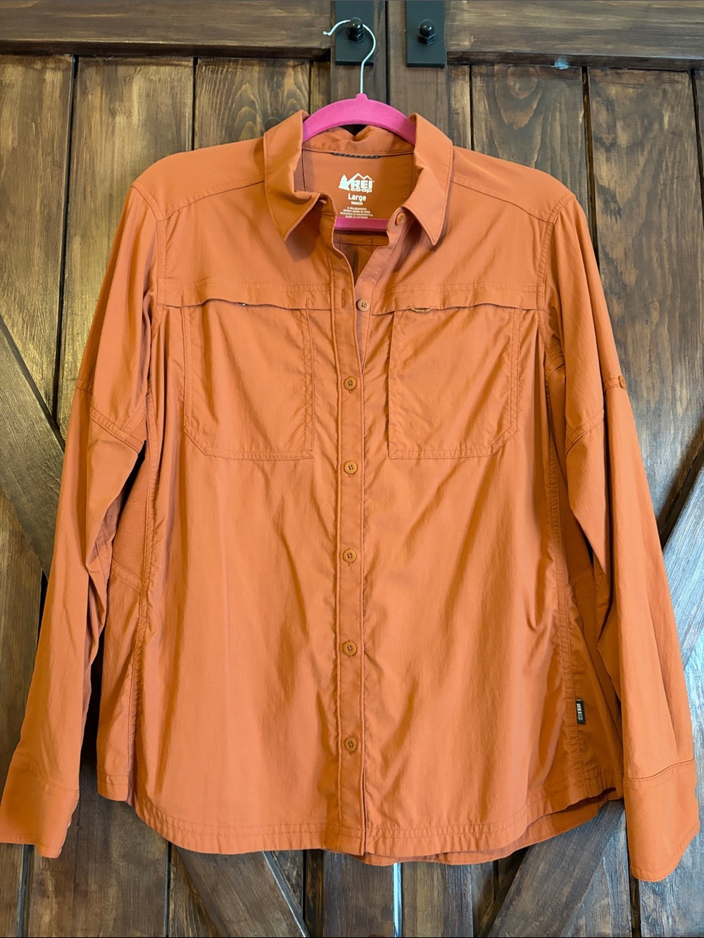 REI Women's Outdoor Button-Up Shirt